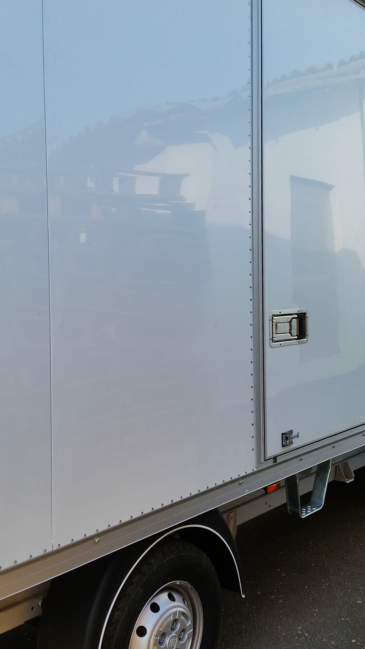 Aluminum truck bodies, boxes - Robi-Mobil